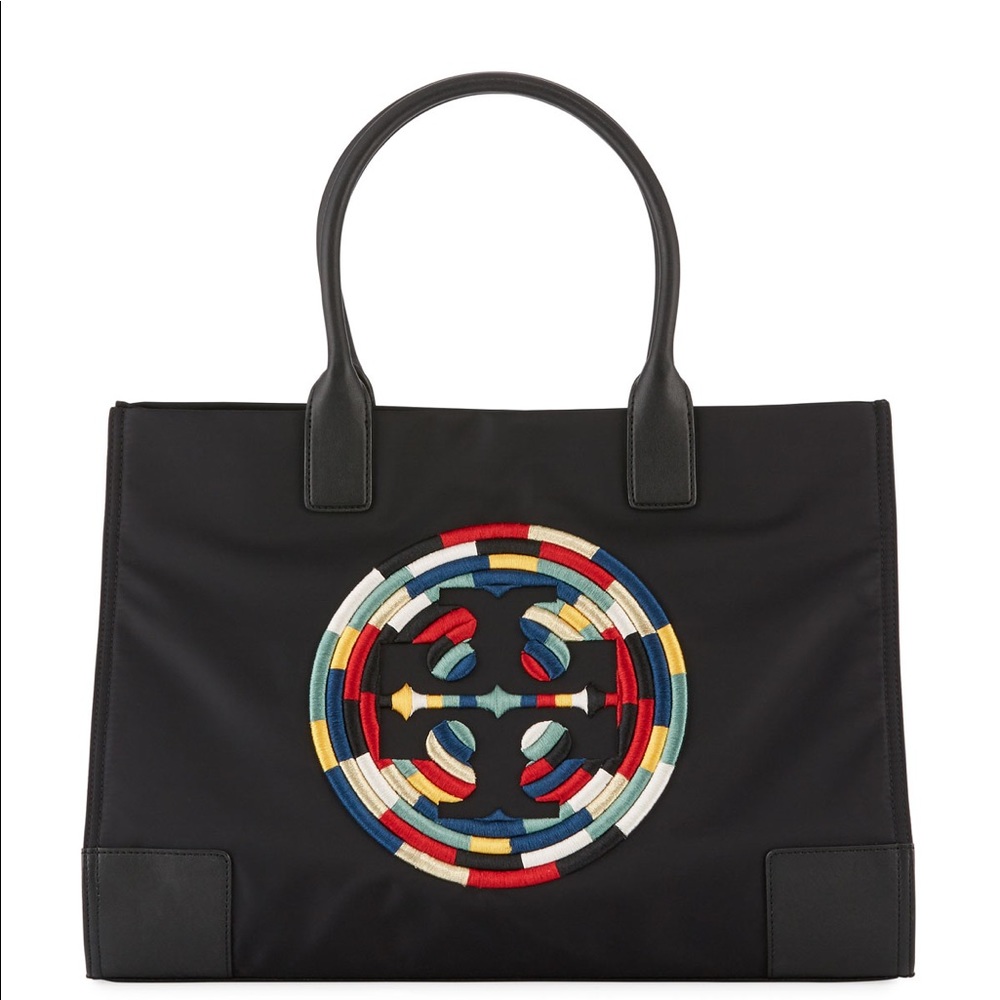 Tory Burch Ella Rope Nylon Rope Bag and Keychain